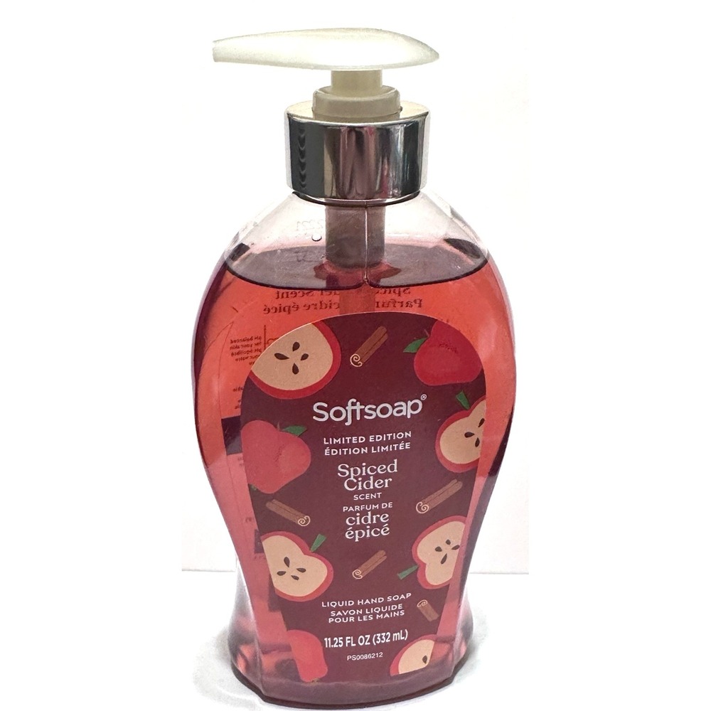 Softsoap limited edition liquid hand soap Spiced Cider 11.25 FL OZ